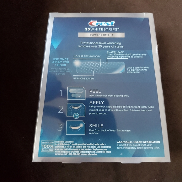 Crest whitestrips - Picture 2 of 3